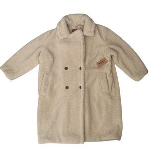 Bearpaw Women's Size 2X Sherpa Teddy Coat Jacket Brand New MSRP $210